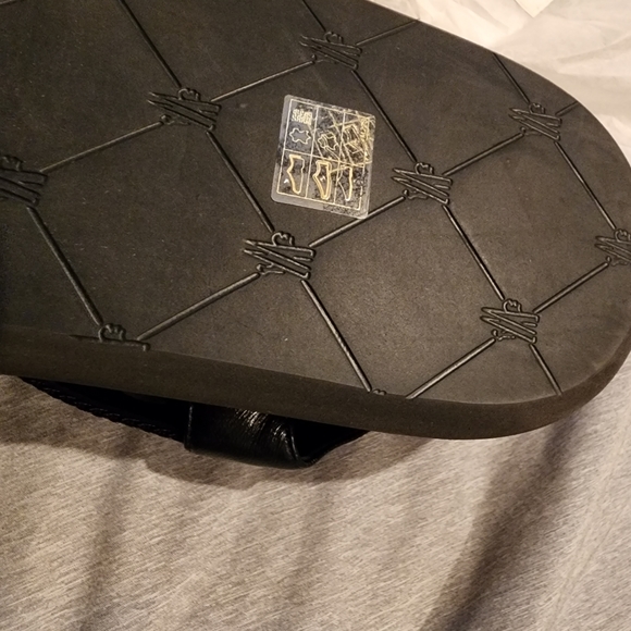 NWT Moncler Catura Black Sandals Size 40 - Picture 11 of 14